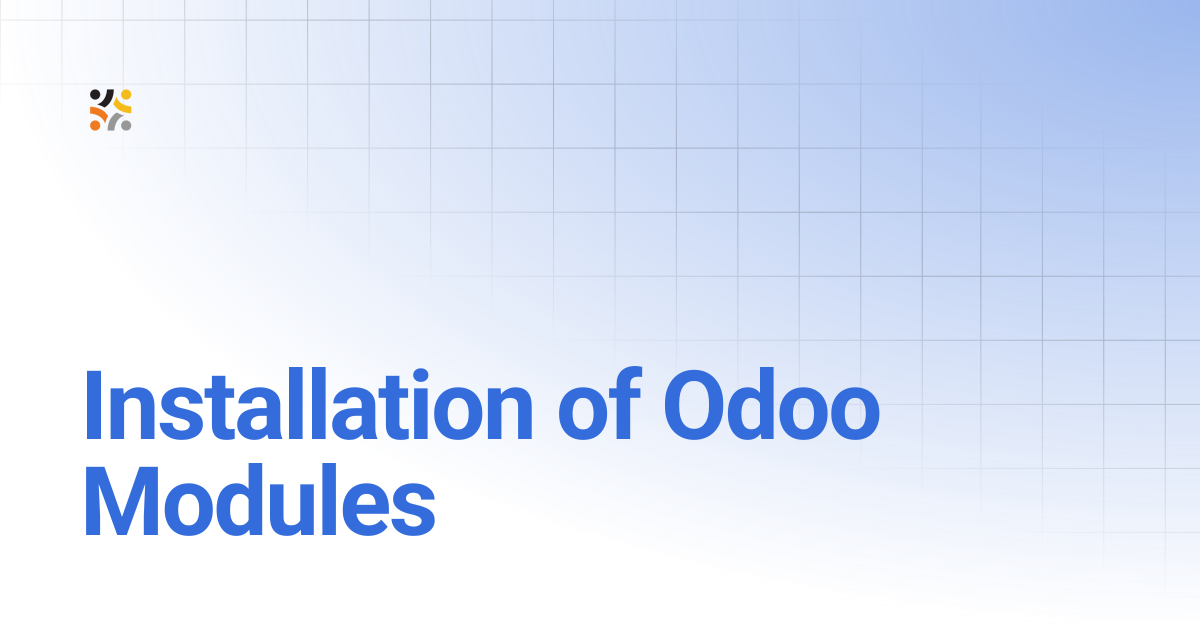 Installation of Odoo Modules | 1.3 | OpenG2P Docs