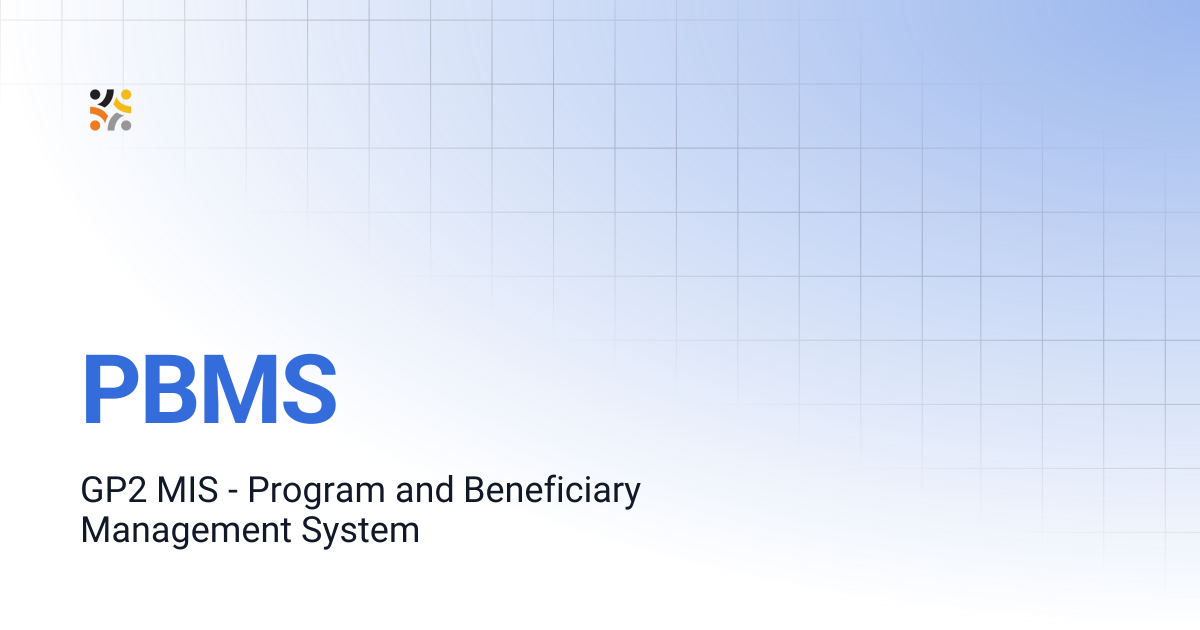 PBMS | 1.3 | OpenG2P Docs