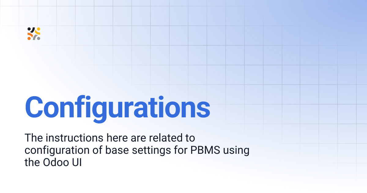 Configurations | OpenG2P Docs