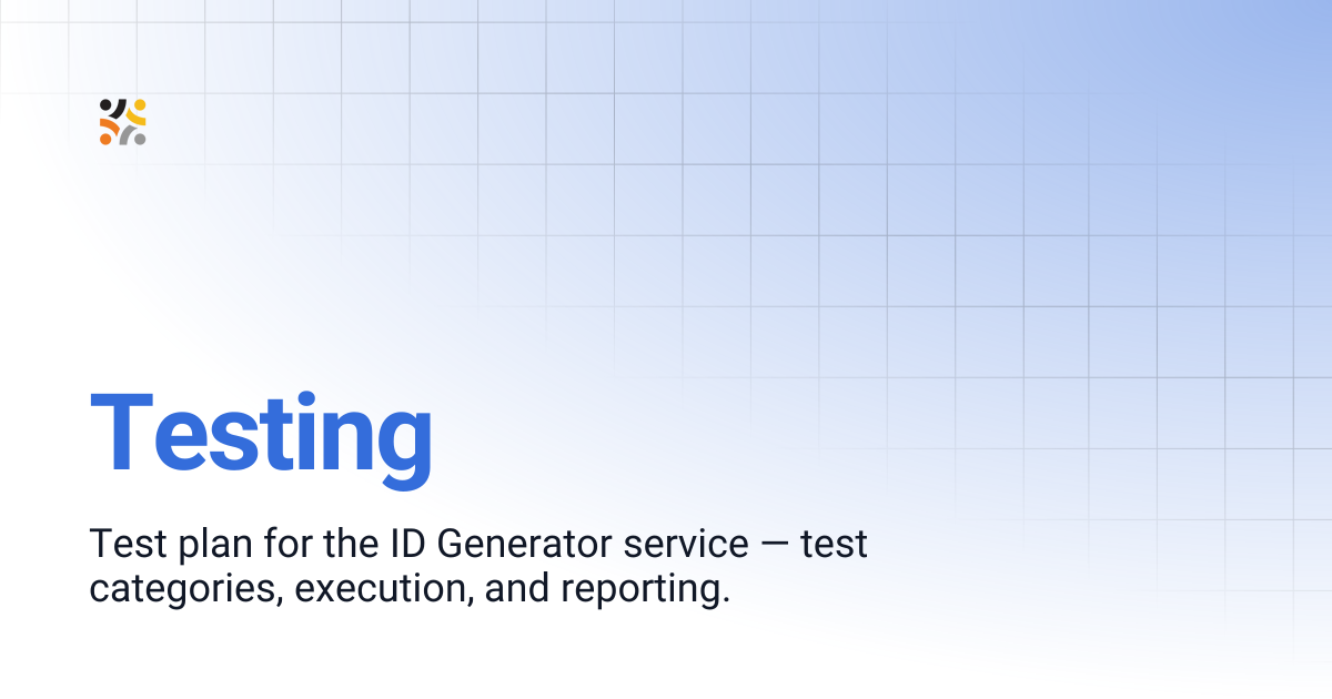 Testing | OpenG2P Docs