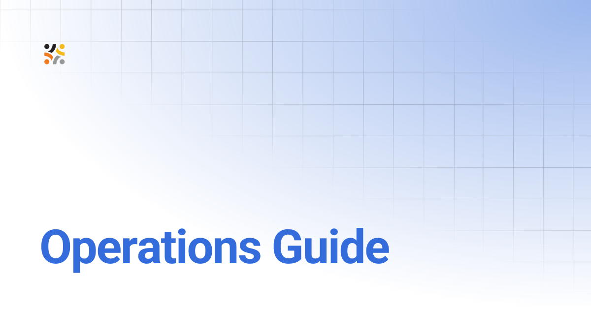 Operations Guide | OpenG2P Docs
