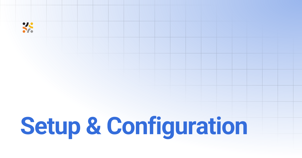 Setup & Configuration | OpenG2P Docs