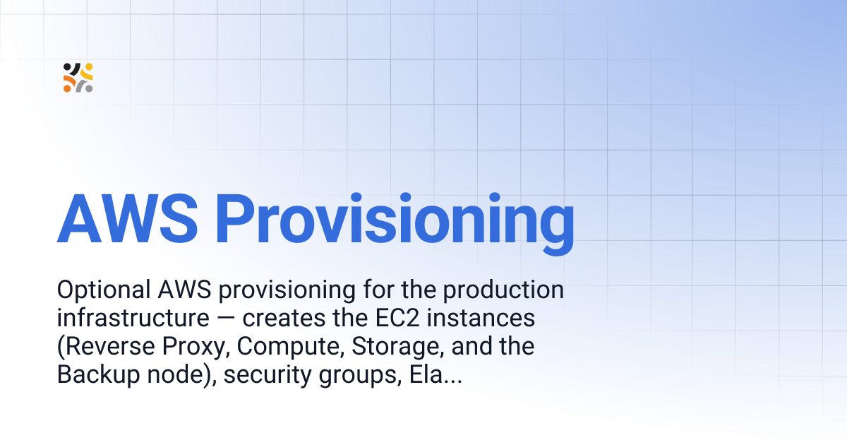 AWS Provisioning | OpenG2P Docs